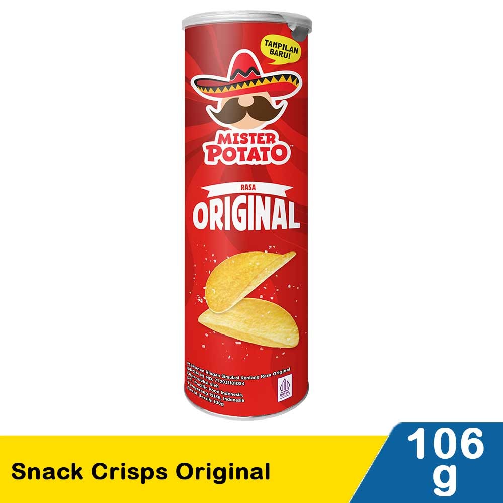 MISTER POTATO SNACK CRISPS ORIGINAL 106g
