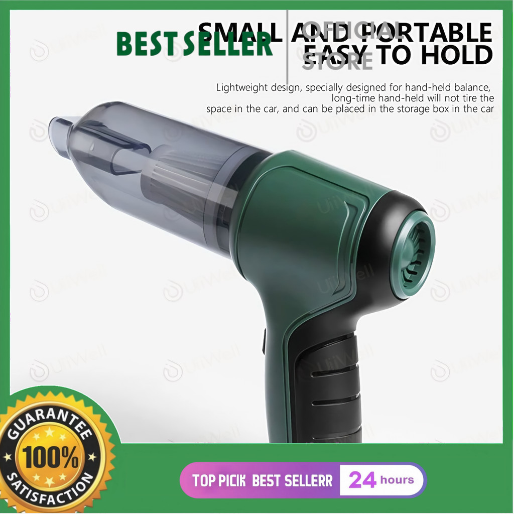 Vacuum Cleaner Portable Wireless Rechargeable Mini Pembersih Vakum Serbaguna Penyedot Debu Mobil Rum