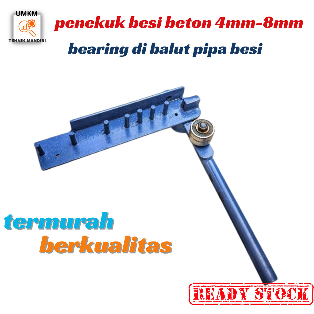 ALAT PENEKUK BESI BETON TEKUK BESI BETON ROLL BESI BETON UKURAN 4MM, 6MM, 8MM, 10MM, 12MM