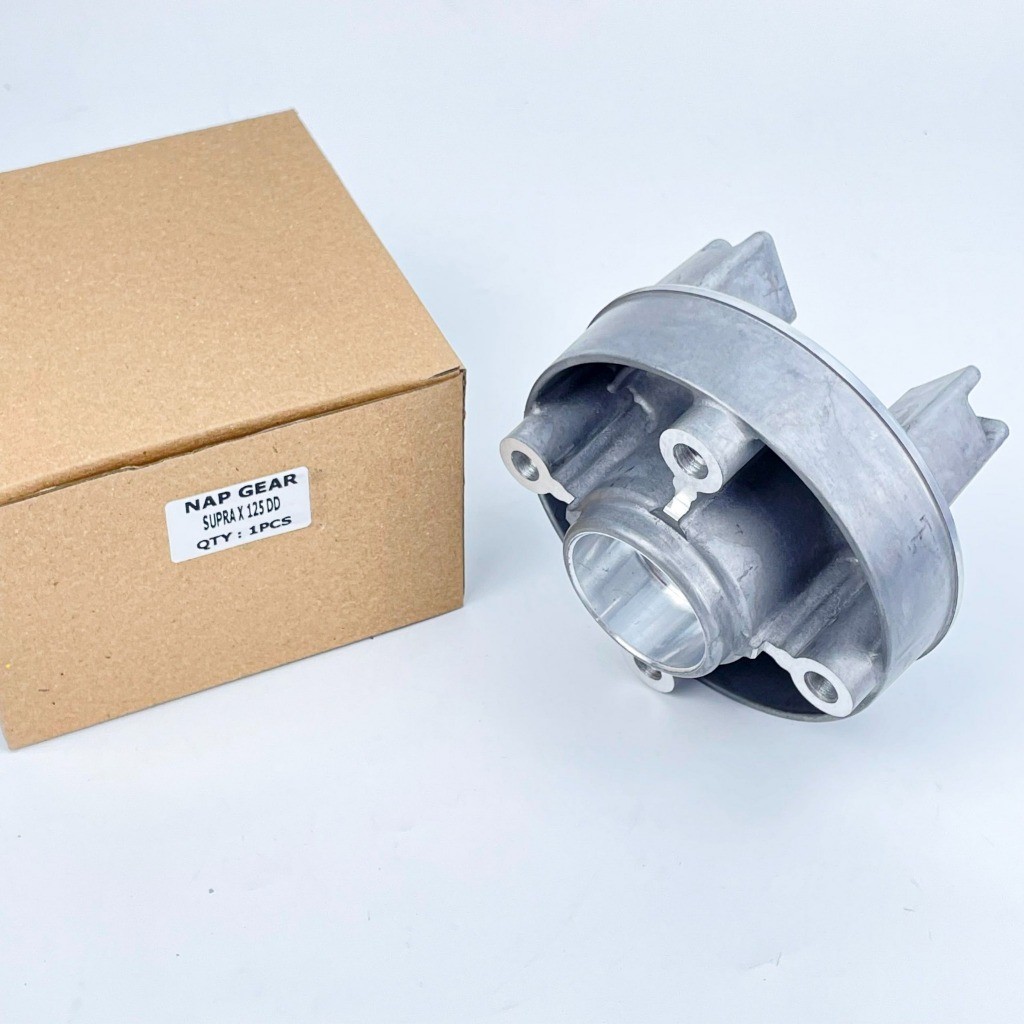 Nap Gear Supra X 125 Cakram Fi Injeksi Helm in Batman DD Double Disk Blade Fi 125 Dudukan Gir Belaka