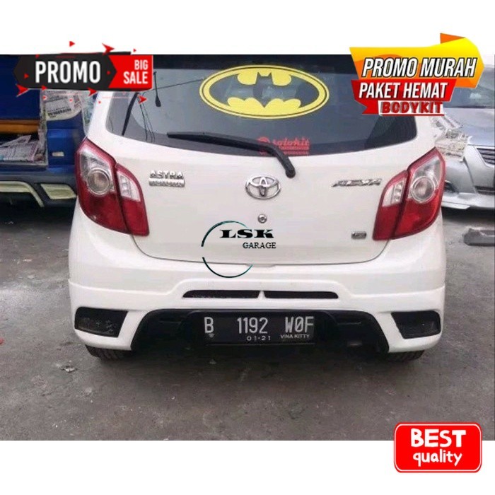 Bemper Bodykit Agya Custom Aksesoris Mobil body kit
