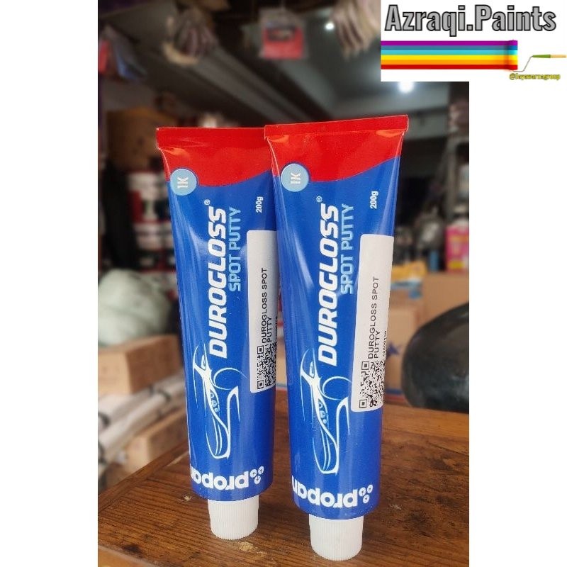 PROPAN DEMPUL SPOT PUTTY DUROGLOSS ( 200 GRAM ) DEMPUL INSTAN MOBIL DAN MOTOR