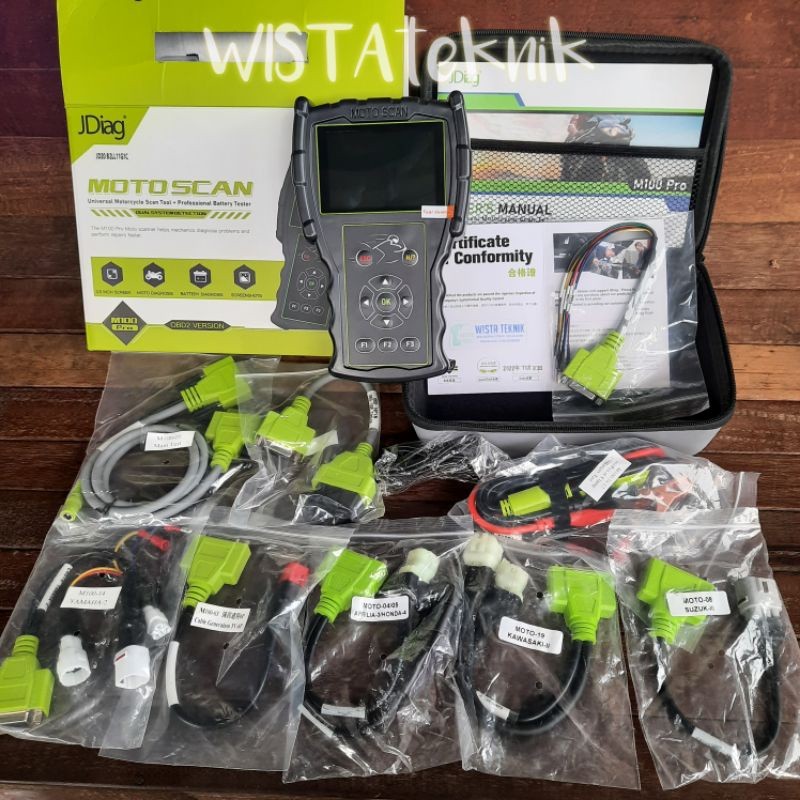 wista teknik | JDIAG M100 PRO UNIVERSAL scanner injeksi obd1 dan obd2