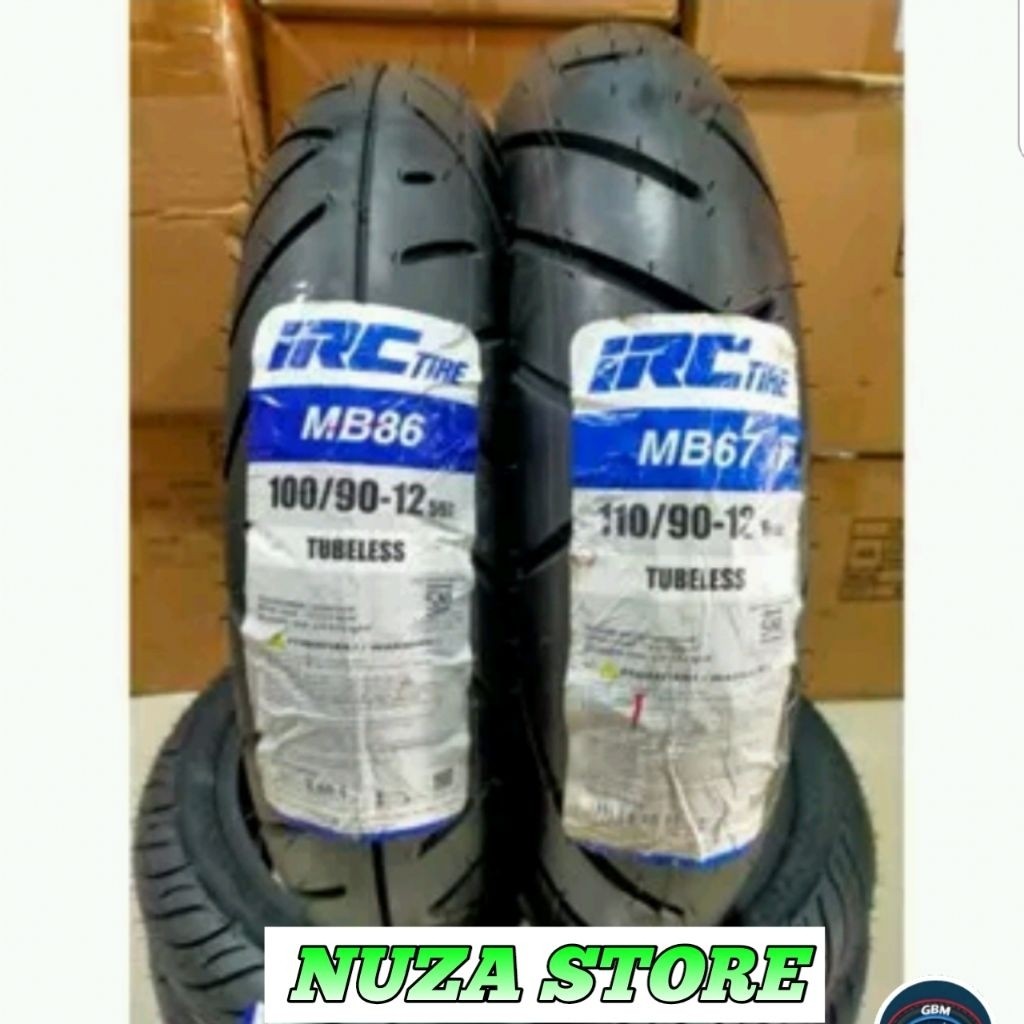 Ban ring 12 ukuran 100/90 & 110/90