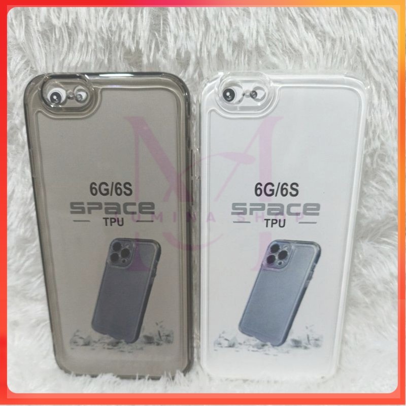 PROMO+COD SoftCase Casing iPhone 6G/6S Silikon Clear Bening Transparan Pelindung Belakang HP Camera