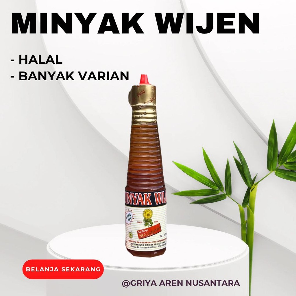 Minyak Wijen Halal 150Ml / Sesame Oil