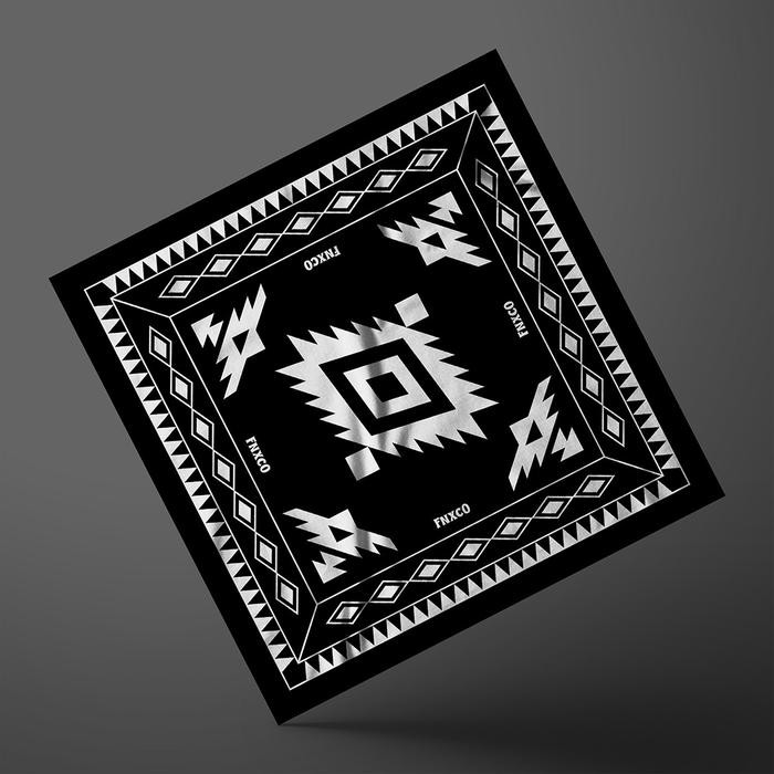 Slayer Bandana Ulos | Paisley Scarf Syal Ikat Kepala | Masker Penutup Mulut Berkendara - Motif 1