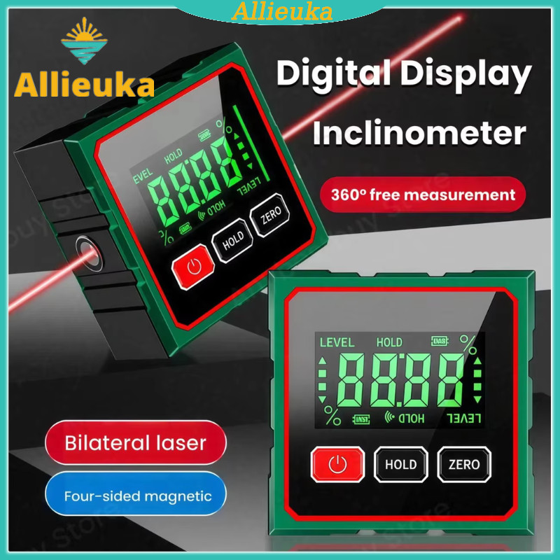 Allieuka Laser Level Bangunan Waterpass Tingkat Waterpass Laser Pasang Keramik Laser Leveling Tu Las