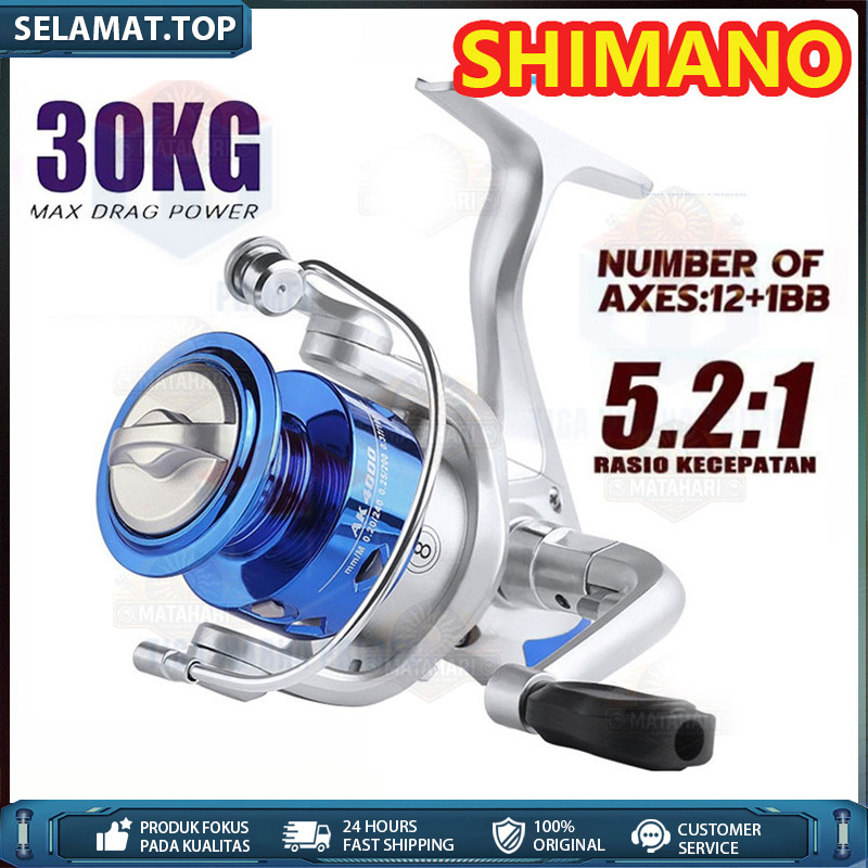 SHIMANO SA5000 SA4000 SA3000 SA2000 SA1000 Series Reel Pancing Spinning Fishing Reel 5.5:1 Gear Rati