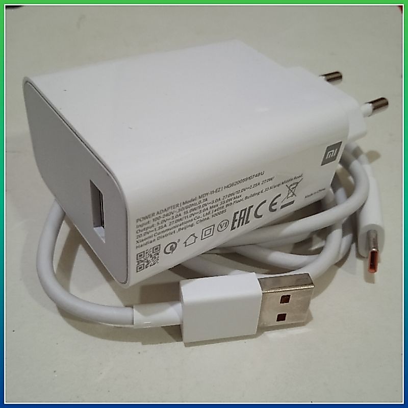 Charger Xiaomi Original Type C 33W Turbo Note 9 Pro Note 10 Pro Note 10s Note 11 Poco X3 Pro Poco M3