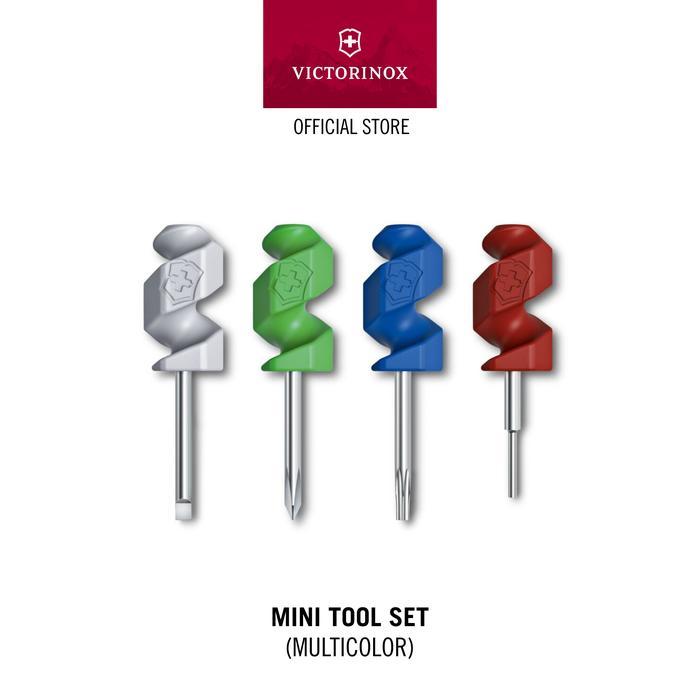 Victorinox Mini Tool Set, multicolor, Blister  [Pisau Multifungsi]  Swiss Army Knife™
