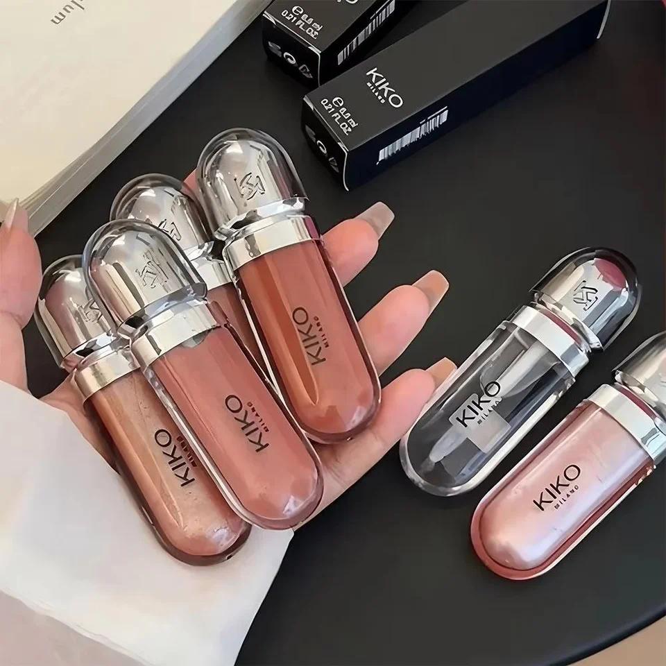 Kiko 3D Hydra Lip Gloss Non-fang Waterproof Blusher Moisturizing Shimmer Makeup Lip Gloss Lipstick B