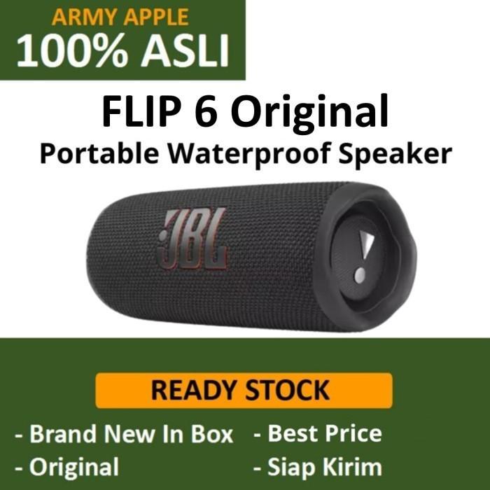 Jbl Flip 6 Portable Speaker Bluetooth Flip6 Waterproof Pt Ims Resmi