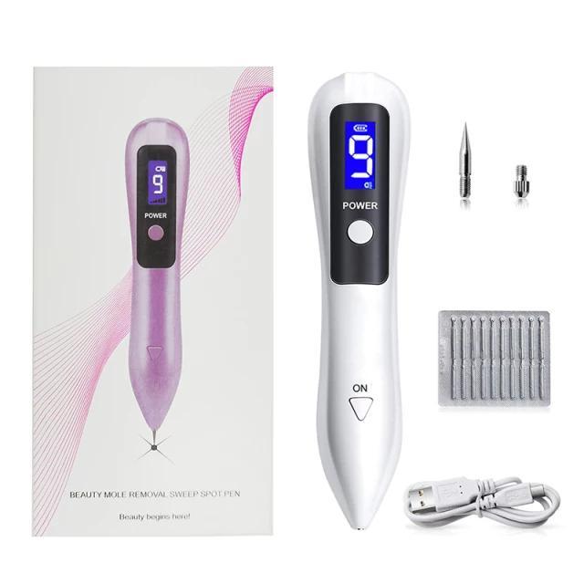 LuneVelou Alat Laser Wajah-Penghilang Tahi Lalat-Penghilang Flek Hitam
