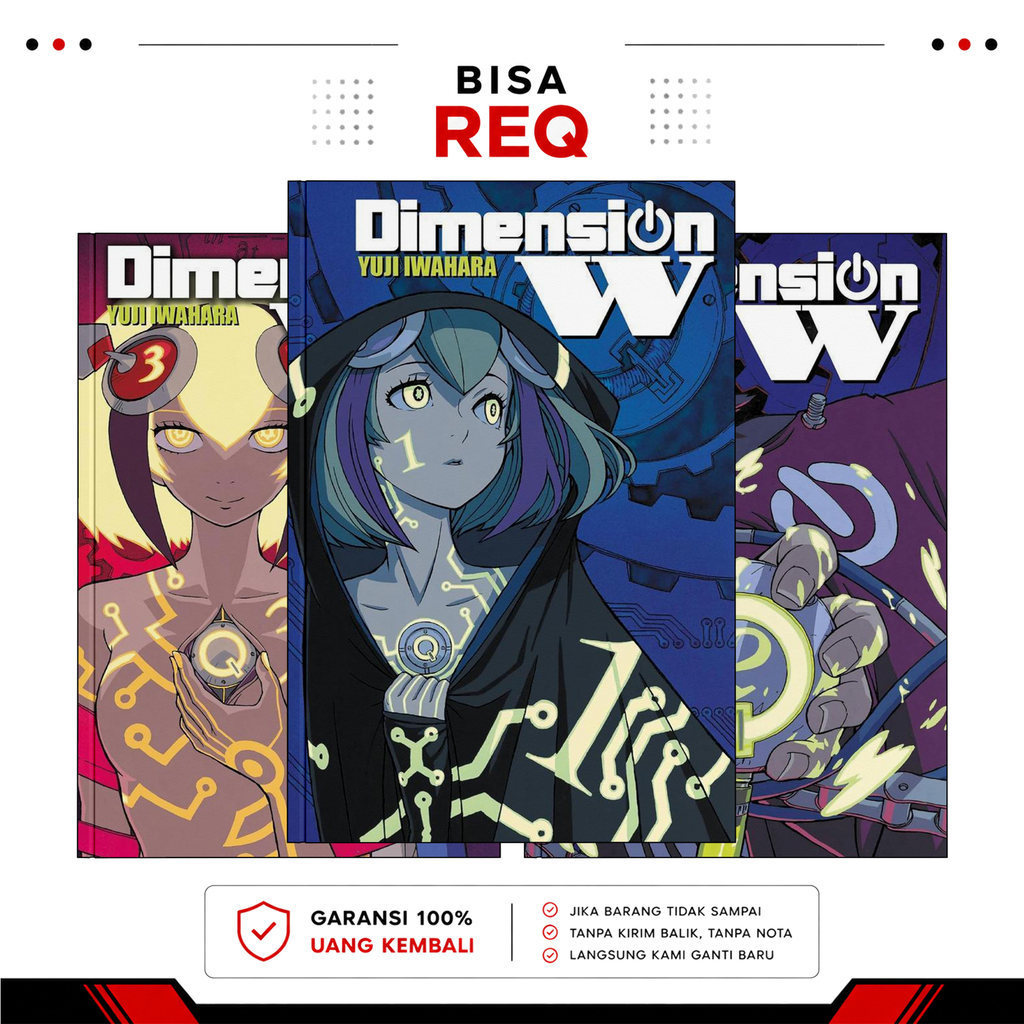 Dimension W, Vol. 1-16 ( Komik Manga ) by Yuji Iwahara