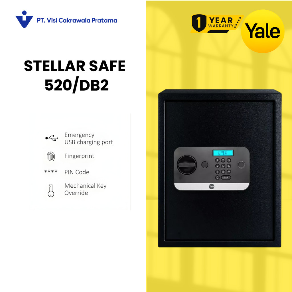 Yale Stellar Safe 520/DB2 (Brankas)