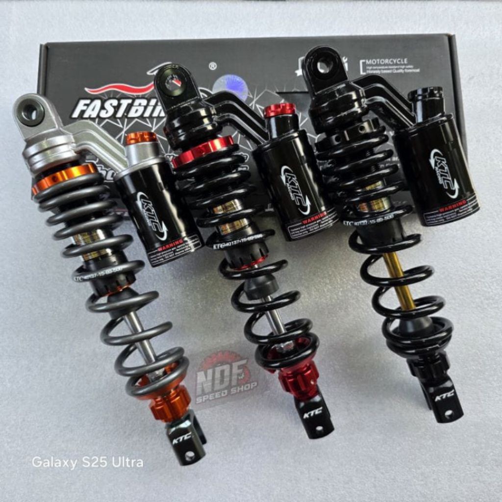 EXTREME RACING - Shockbreakers Tabung Atas 310mm/330mm Shock Belakang COPYAN Model Extreme Vario Mio