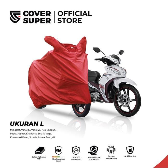 Cover Motor CoverSuper SIZE L:  (Astrea Grand, Astrea Star, Beat, Blade, Scoopy, Genio, Scoopy, Hond