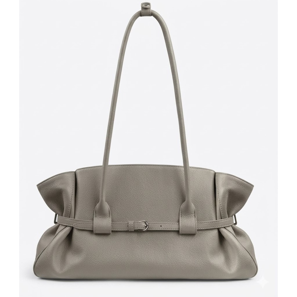 KARINA High-End Korean 2026 New Style Single-Shoulder Baguette Bag Versatile Fashion Pu Leather Nich