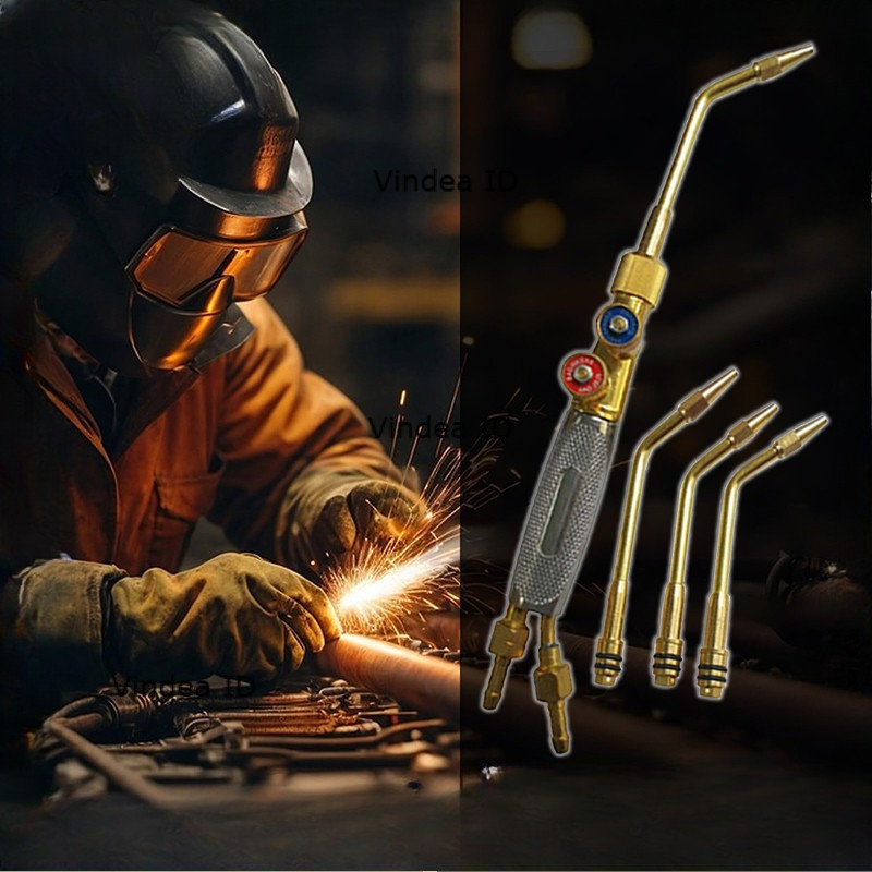Alat Las Karbit Heavy Duty Welding Torch Tipe Gloor Perlengkapan Las Industri
