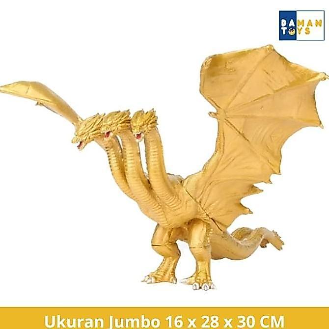 Mainan Ghidorah King Of Monster Godzilla Action Figure Gidorah Toys