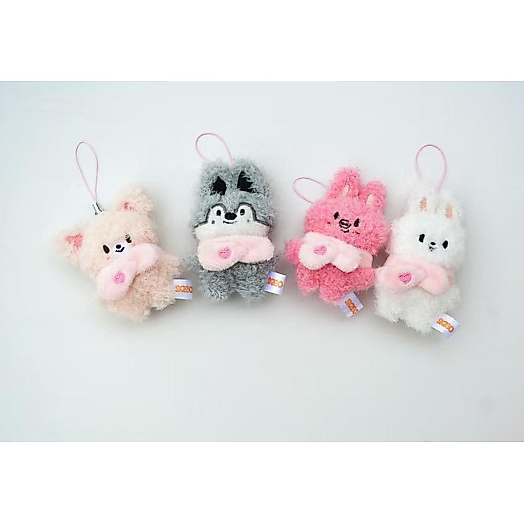 SKZOO Stay In Our Little House - Secret Plush Micro ORIGINAL Plush Keychain STRAY KIDS Bag Pendant