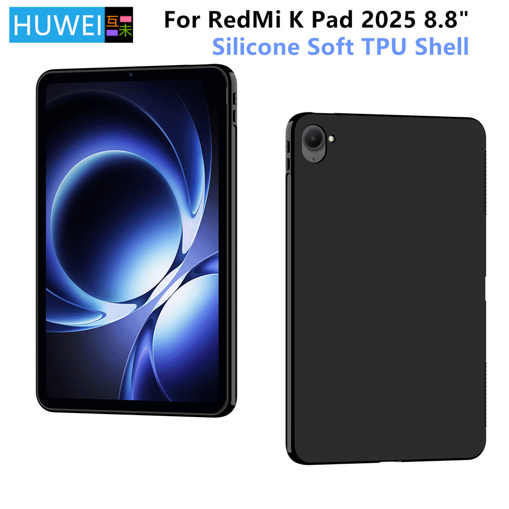HUWEI Soft Case for Xiaomi Redmi K Pad 8.8 in  2025 Silicone TPU Cover Shell for Redmi K Pad Red Mi 