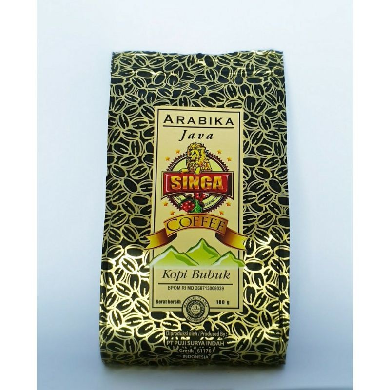 

JAMIN MURAH !!!Kopi Singa Toraja Kalosih dan Arabika Java 180 gram (Kopi Singa Hitam). Kopi Singa Authentic Taste(BISA LANGSUNG ORDER)