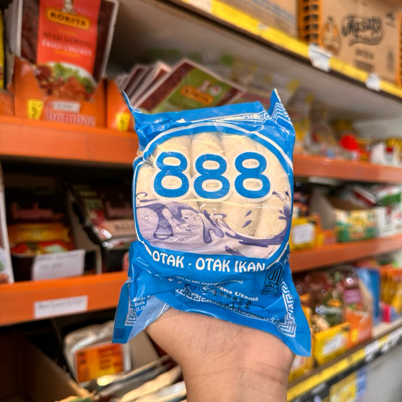 Otak Otak 888 isi 15 biji 200gr Ikan tengiri fresh Dijamin Enak bilqis Minaku takring libanfood Berk