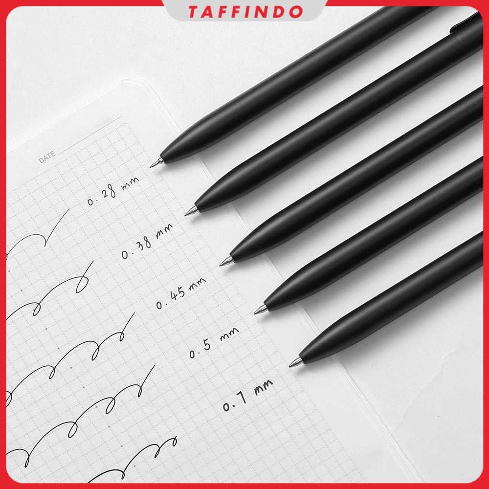 

Kaco Pulpen Gel Quick Dry Black Ink 0.28/0.38/0.45/0.5/0.7mm Nib 5 PCS - K1063