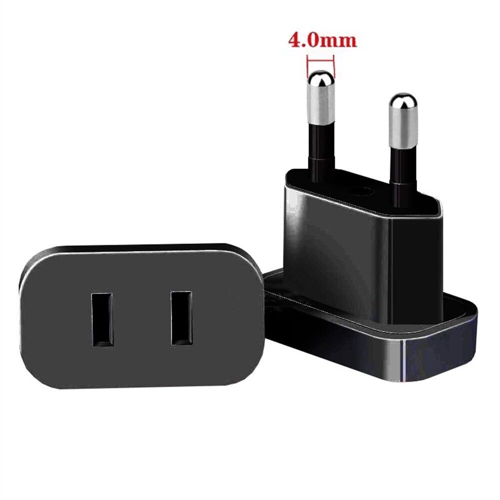 1pcs Power Plug Adapter US To EU Euro Europe Plug Power Plug Converter Travel Adapter US/CN to EU Ad