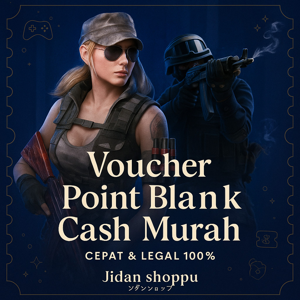 [PBC] Point Blank/PB Cash Zepetto 1200- 6000 Cash Variasi Kecil POIN BLANK.VOUCHER