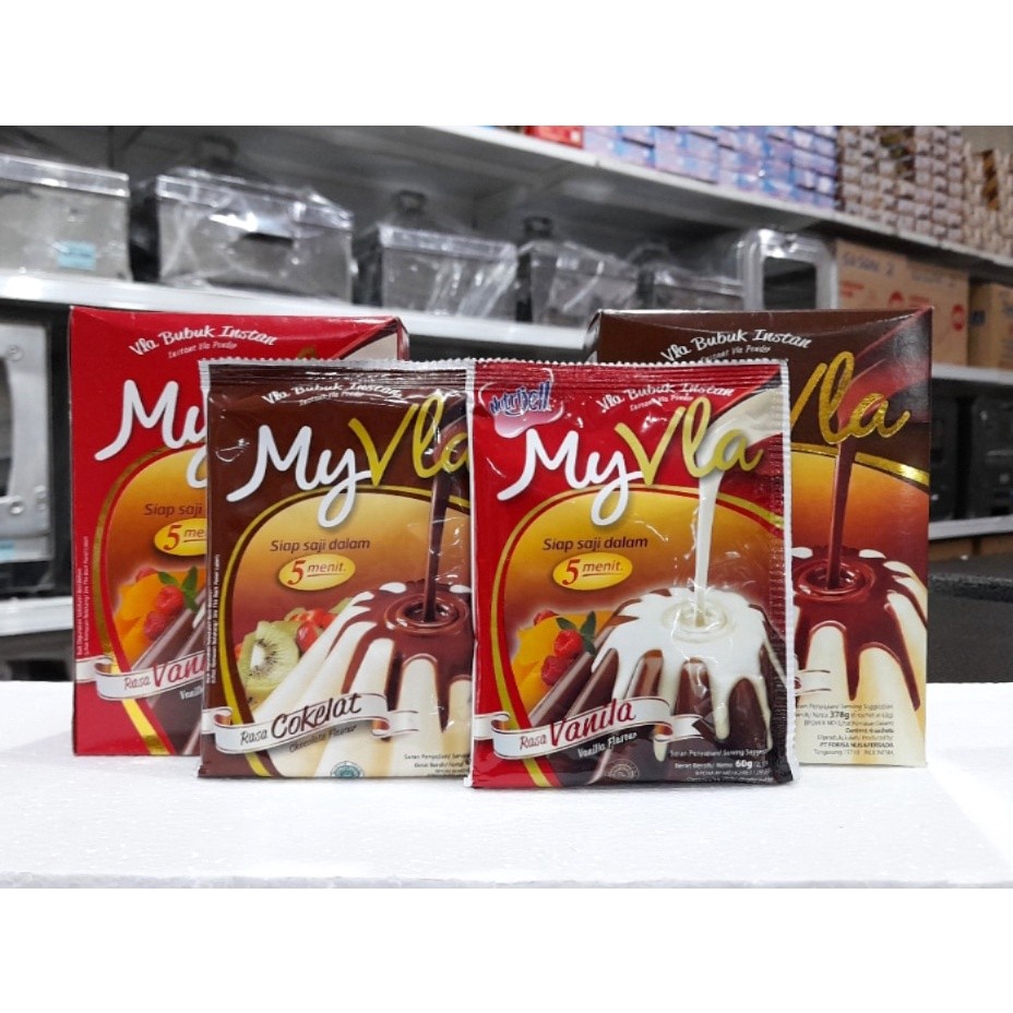 

MY VLA INSTANT COKLAT & VANILA 60 GR'