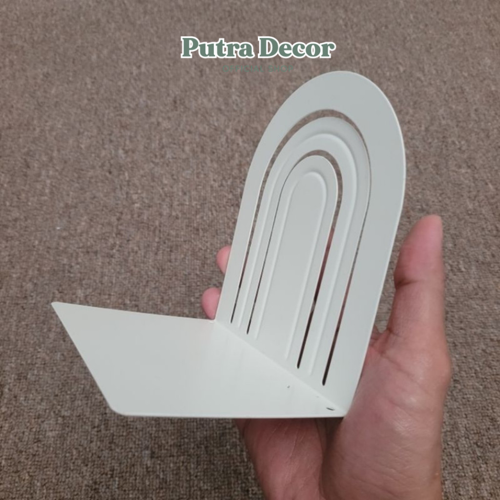 

EXCLUSIVE IKEA HÖSSLA Penahan buku, putih