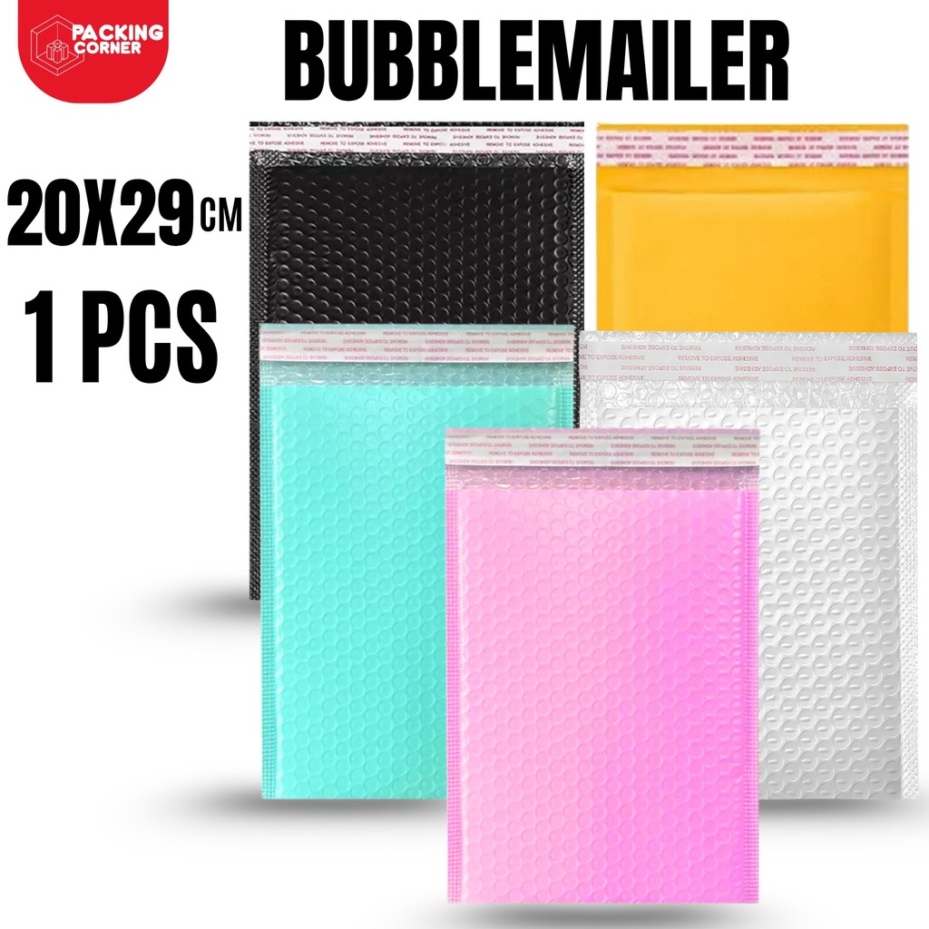 

Bubblemailer 20x29 cm Bubble Mailer Amplop Bubble Wrap Poly Mailer Padded Envelope Packaging