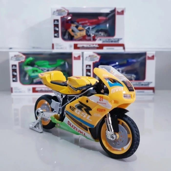 Promo Murah DIECAST MOTOR SPORT - MINIATUR MOTOGP MURAH - MAINAN ANAK MINIATUR