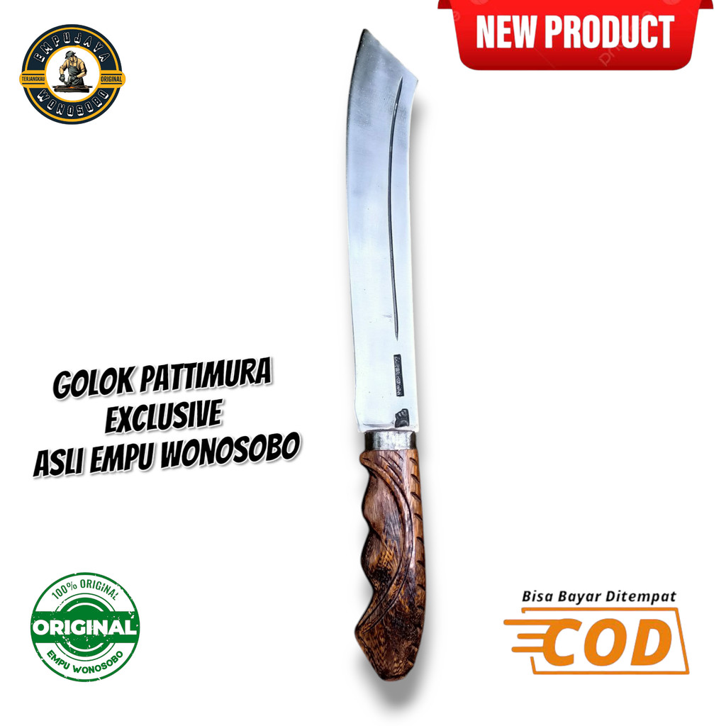 Golok Pattimura Exclusive Asli Empu Wonosobo
