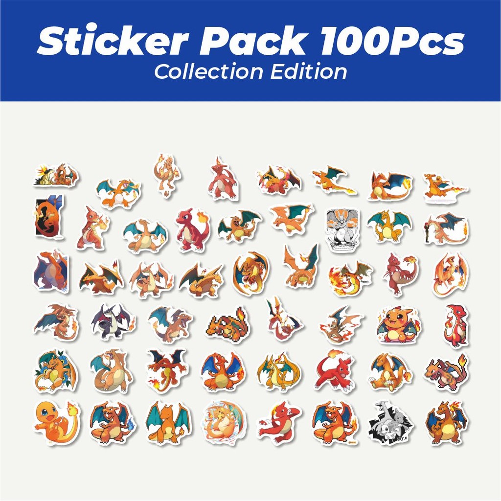 

Hot Stiker Pokemon Charmeleon V2 Lucu Anti Air Stikers Berperekat Waterproof Sticker Decal Buat Motor Helm Buku Journal Koper Casing HP Laptop Botol Minum