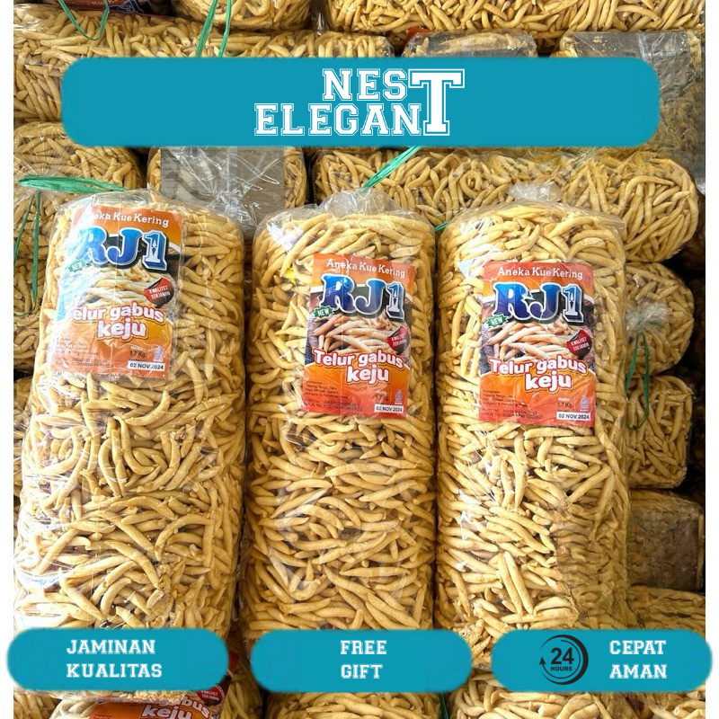 

telor gabus keju 1ball gendut bidaran keju renyah gurih nikmat