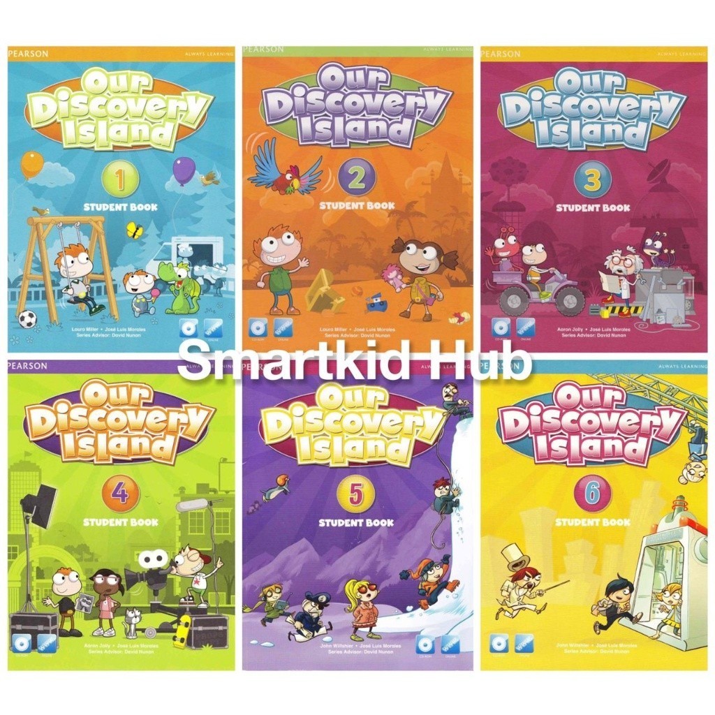 (BUKU FISIK) Our Discovery Island 1/2/3/4/5/6 American English Student Book Workbook Teacher's Book 