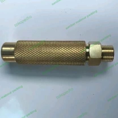 spray gun-nozzle gun kuningan drat 1/2" untuk cuci mobil