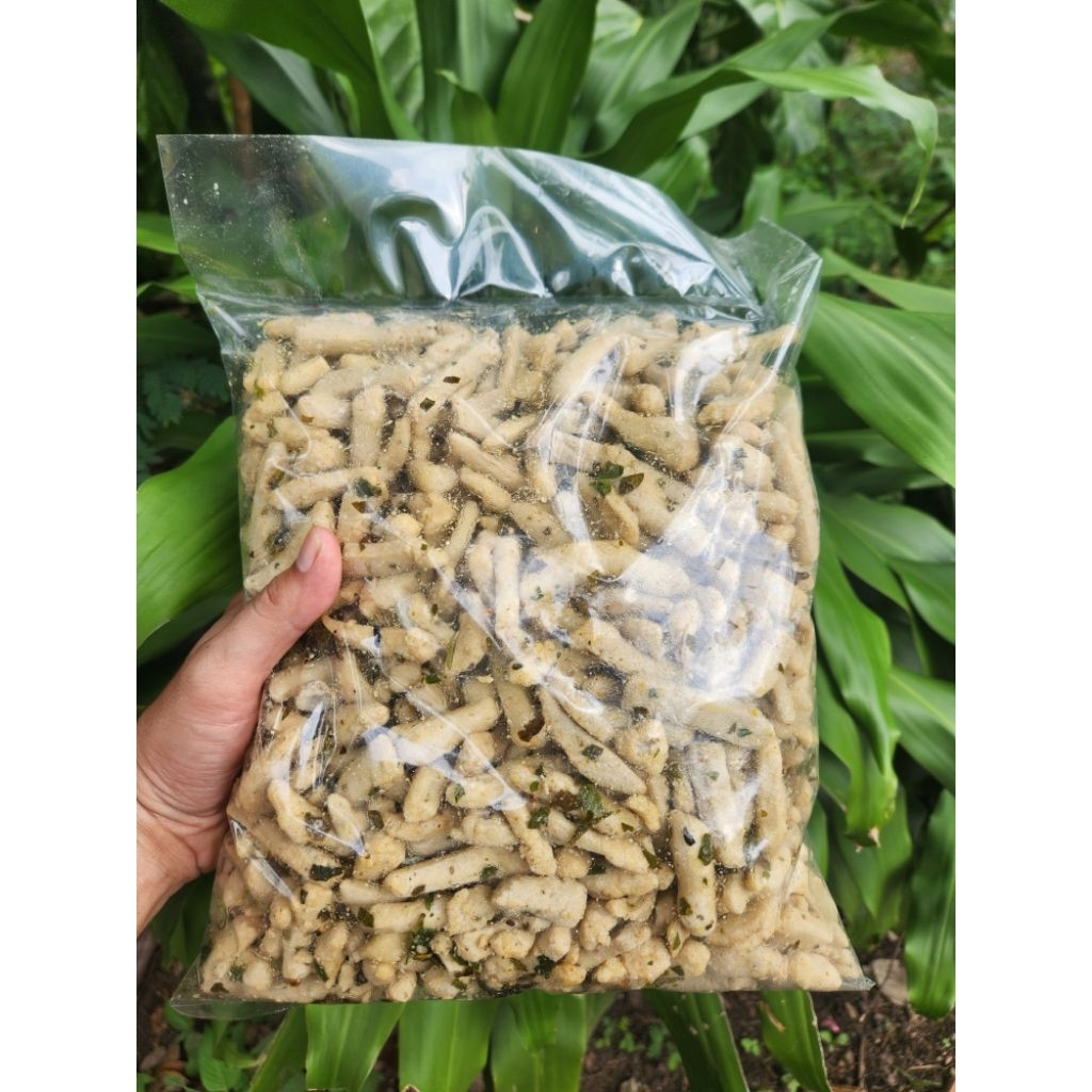 

Baasreng Pedas Daun Jeruk Bumbu Melimpah/Basreng Original Daun Jeruk isi 100g 500g