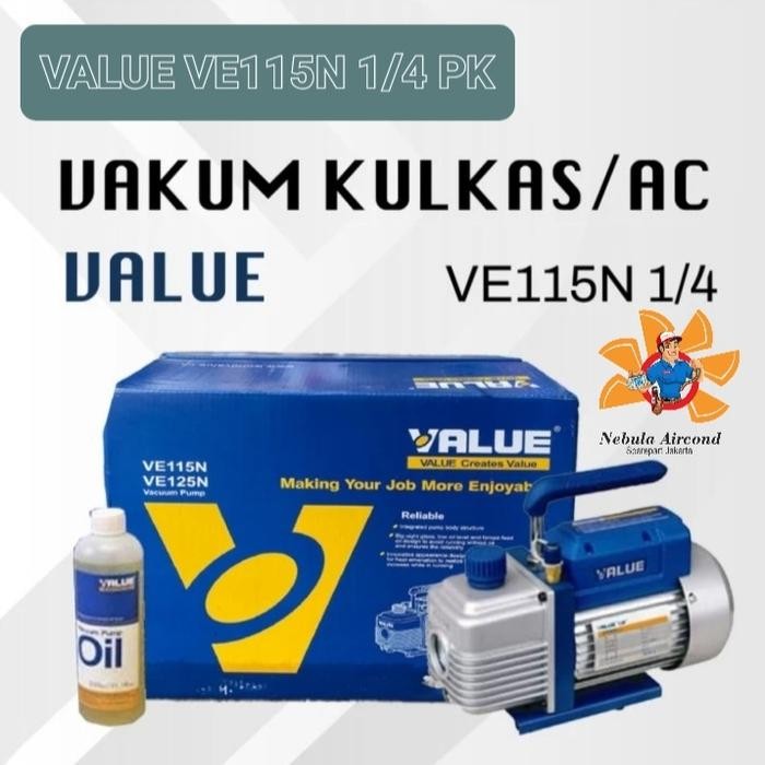 BEST Vacuum Pump AC - Kulkas - Mobil VE115N 1/4 HP