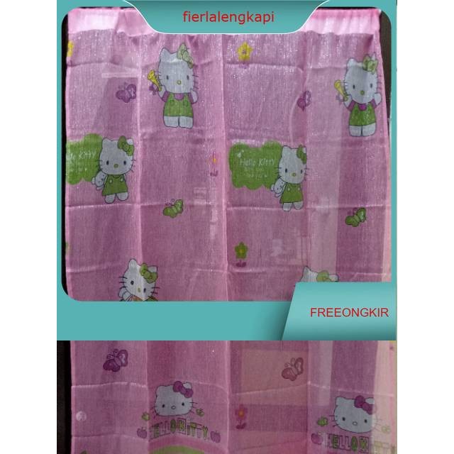 Kain Vitrase Gliter Transparan karakter/tirai pintu/jendela/pembatas ruang