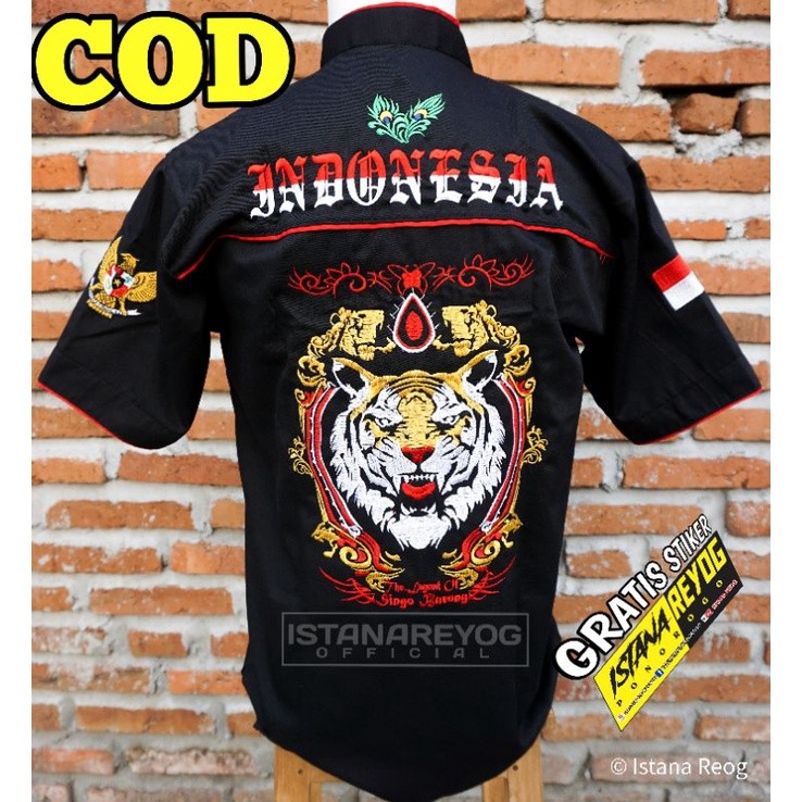 $ HEM REOG BORDIR MACAN / HEM REOG MACAN / HEM GANONG / KEMEJA REOG / PENADON BORDIR MACAN &