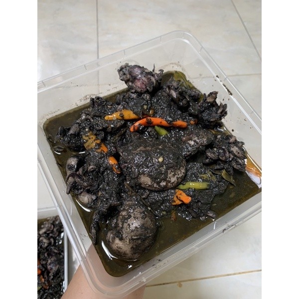 

Cumi Balakutak Hitam Bumbu Rahasia 1kg