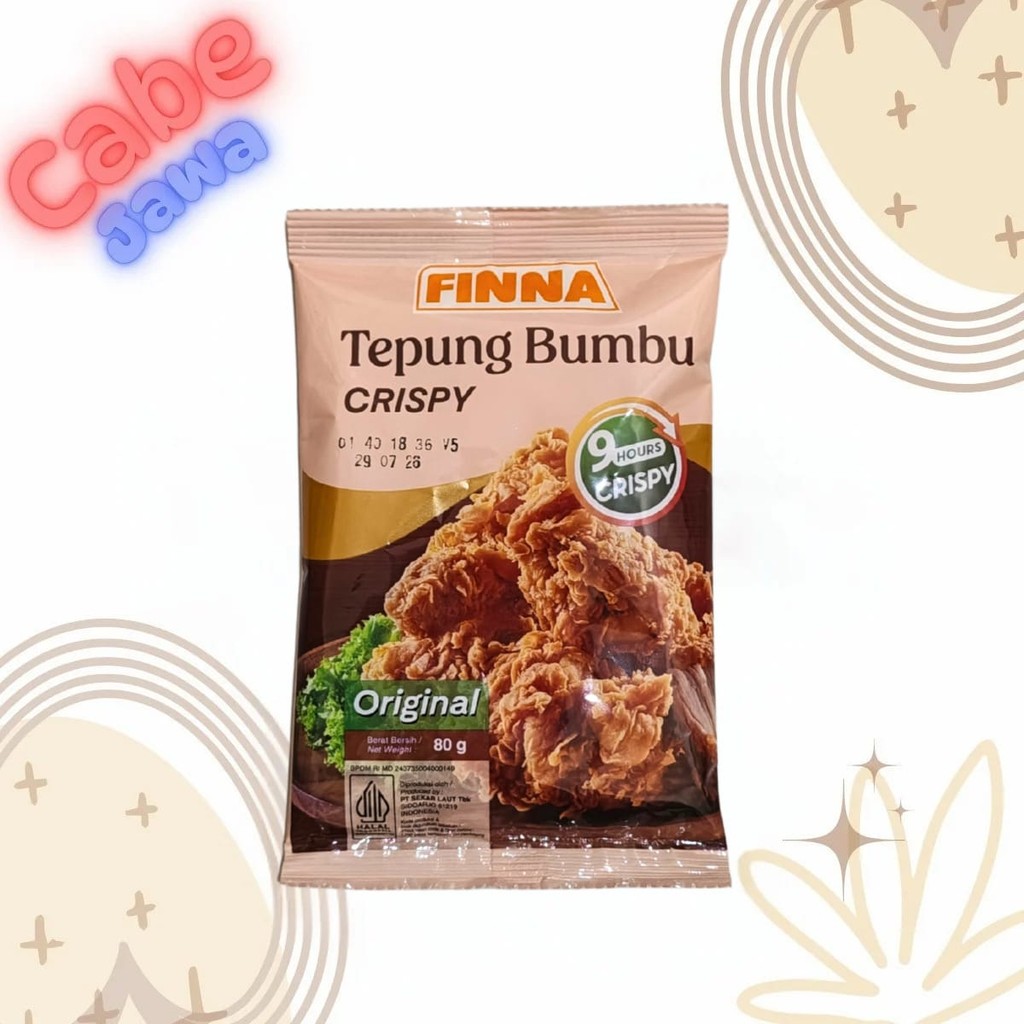 

Tepung Bumbu Crispy FINNA 80gr