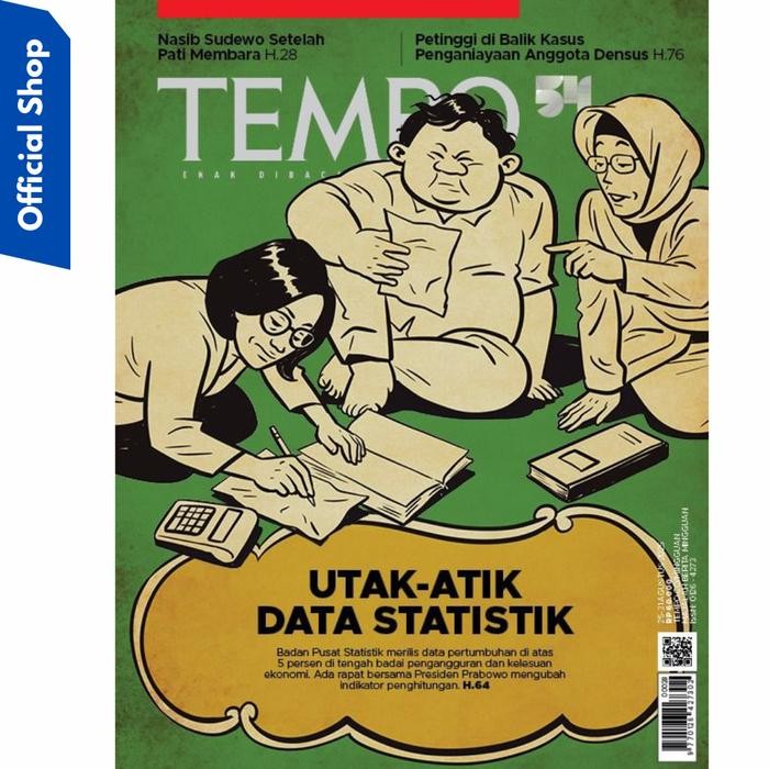 

Majalah Tempo Ed 5428 Utak - Atik Data Statistik Tanggal 25 Agustus 2025