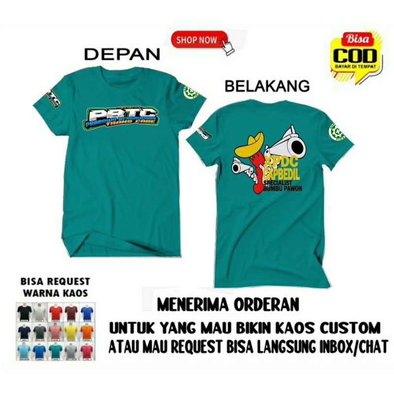 Kaos PBTC Free Stiker Trans Cabe Prabowo Bersaudara/DTF Kaos PBTC indonesia Cepat/Kaos PBTC Terbaru