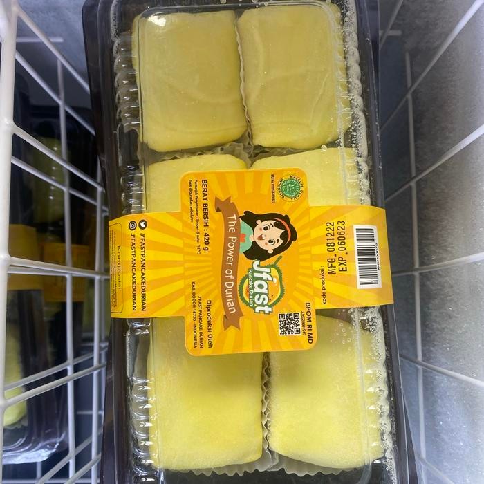 

PANCAKE DURIAN ASLI / JFAST PANCAKE DURIAN ENAK 6 PCS
